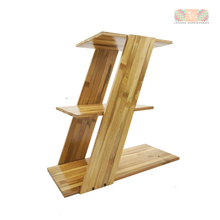 Load image into Gallery viewer, Bamboo Stand (Bamboo 3-layer Rack)