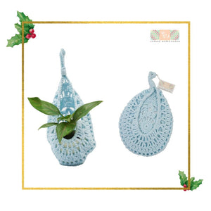 Crochet Hanging Plant Basket