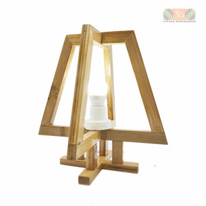 Bamboo Double Trapezoid Lamp